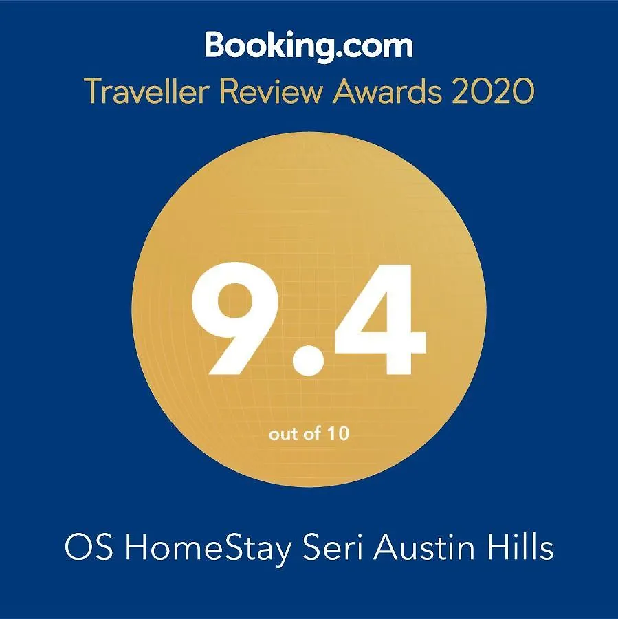 Os Homestay Seri Austin Hills Johor Bahru Malezja